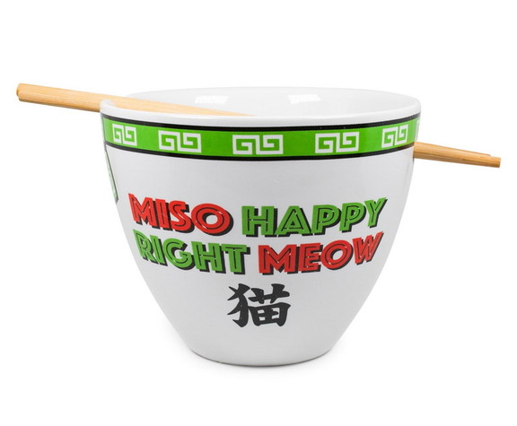 Boom Trendz BTZ BOWL MISOMEOW C Bowl Bop Miso Happ...