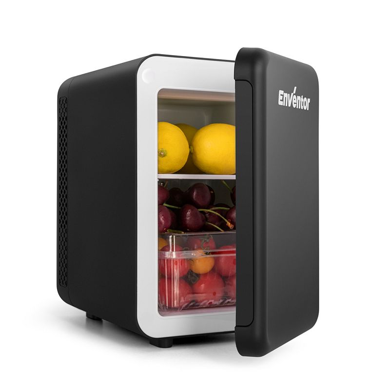 Enventor 4L Portable Mini Fridge for Christmas Gift， Skincare， Beverage， Home， Office and Car