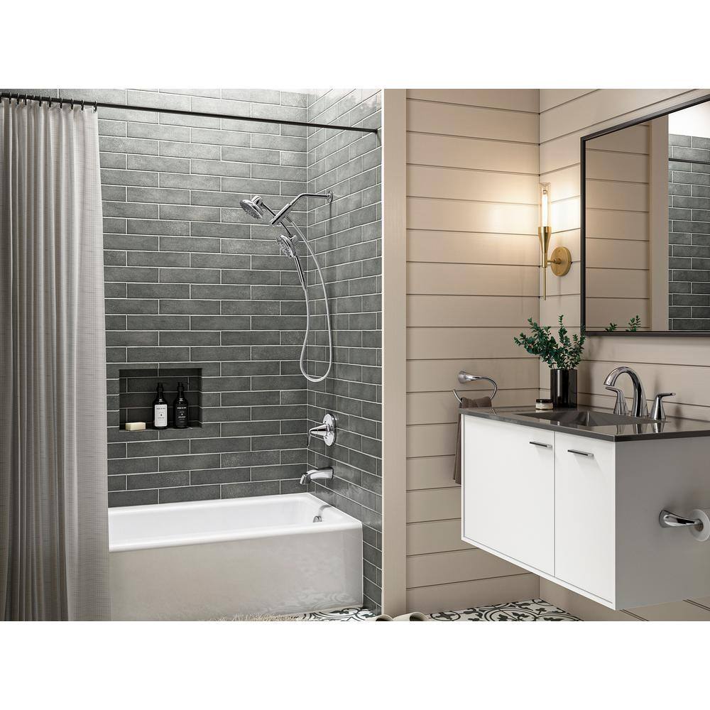 KOHLER Bellwether 60 in. x 30 in. Soaking Bathtub with Left-Hand Drain in White K-837-0