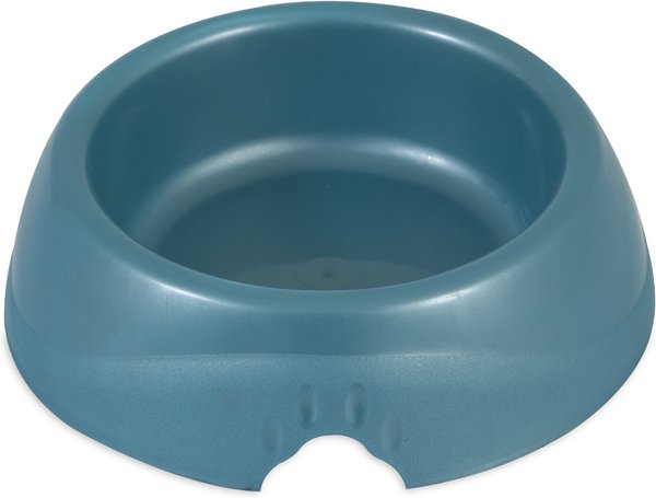 Petmate Ultra Plastic Dog and Cat Bowl， Color Varies， 1-cup