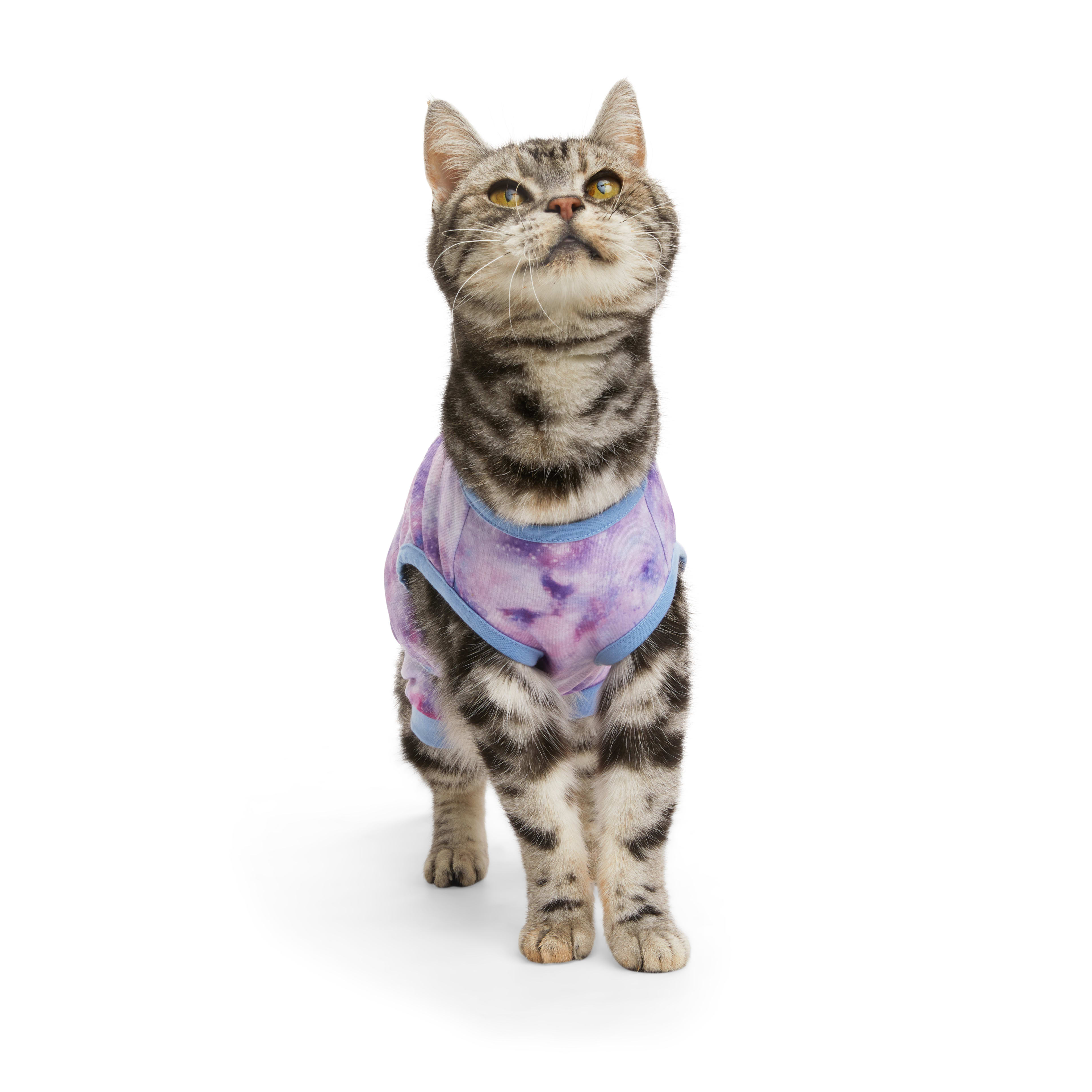 YOULY Space Cat Pajama， X-Small/Small