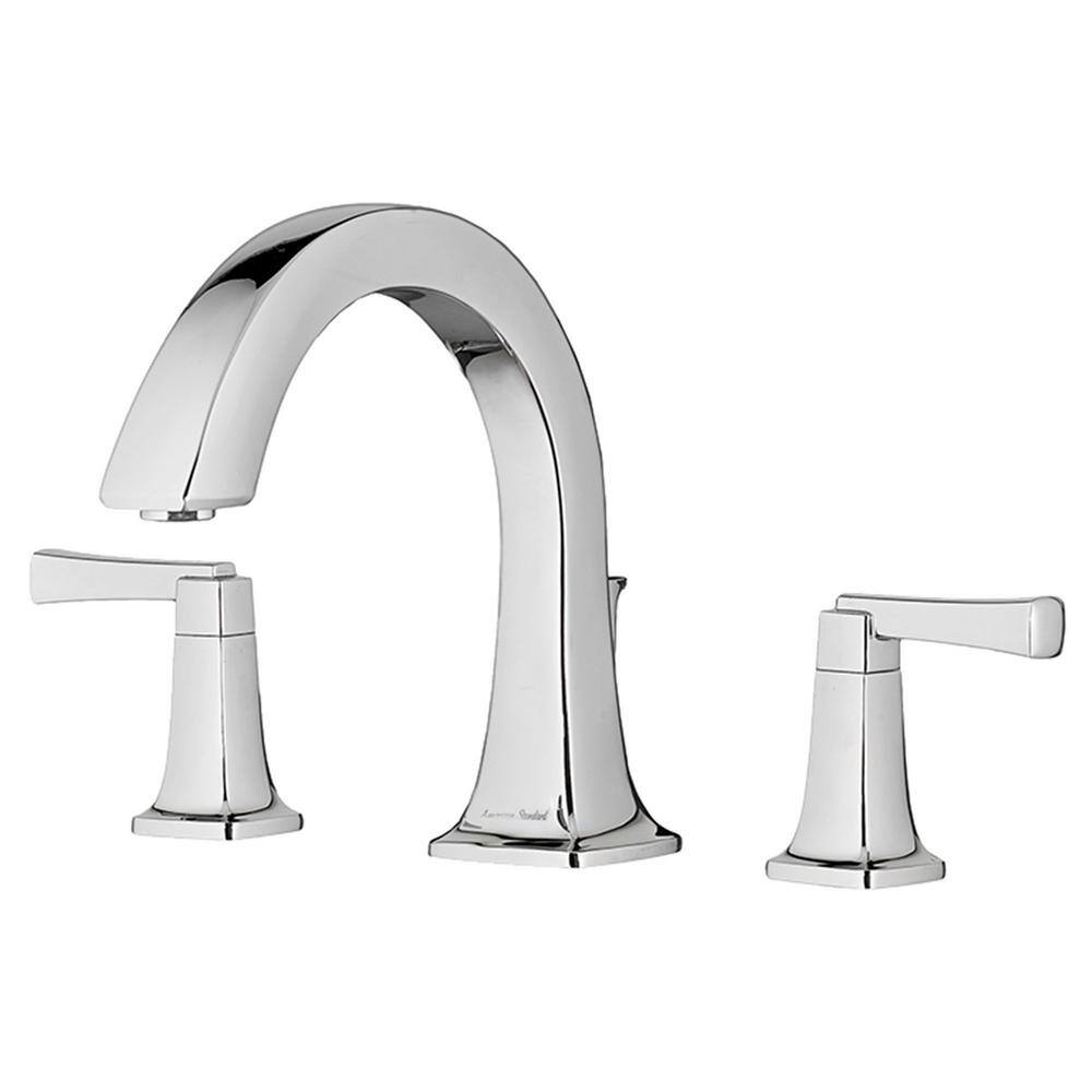 American Standard Townsend 2-Handle Deck-Mount Roman Tub Faucet for Flash Rough-in Valves in Polished Chrome T353900.002