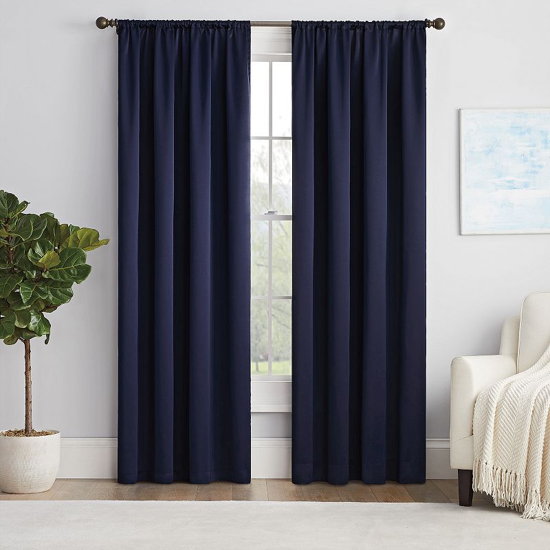 eclipse Solid Thermapanel Room-Darkening 1-Panel Window Curtain