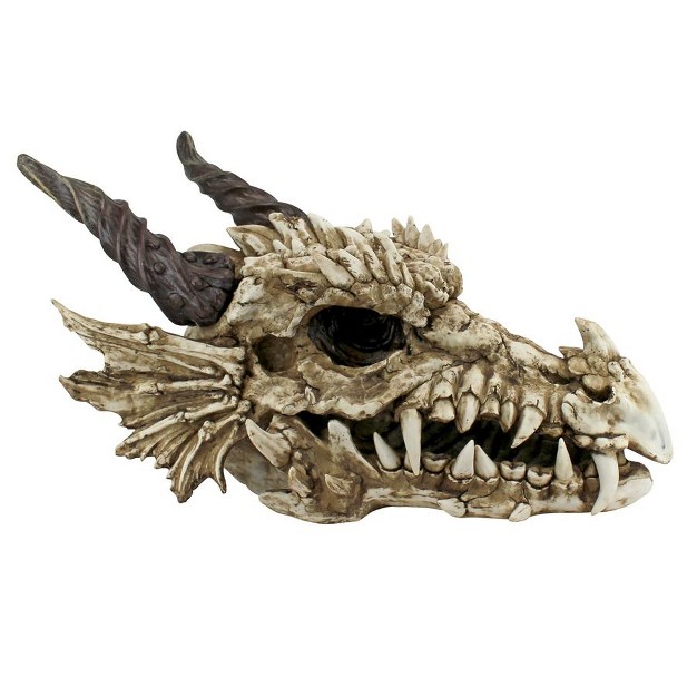 Design Toscano Stoker x27 s Moors Dragon Skull Sculpture Large