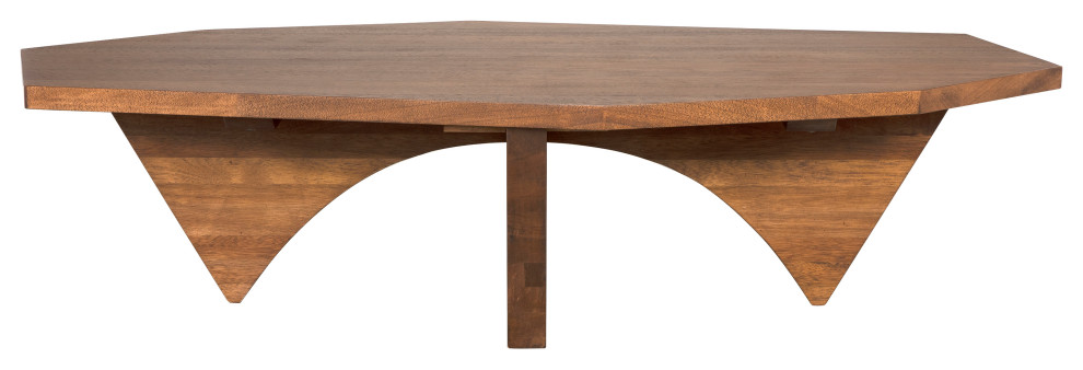 Noir Gadling Coffee Table With Dark Walnut Finish GTAB1133DW   Transitional   Coffee Tables   by Noir  Houzz