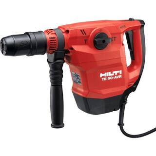 Hilti 120-Volt Corded TE 50 AVR SDS Maximum 34 in. 17.7 in. x 10.7 in. Rotary Hammer Drill and TE 3-C SDS Plus Hammer Drill 3553051