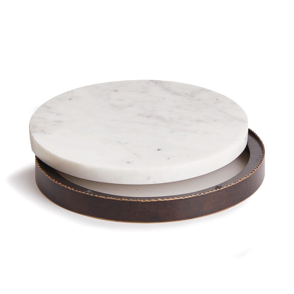 Campania Marble Serving Board Round