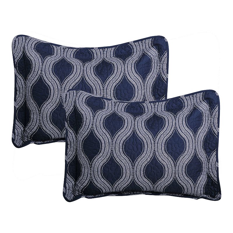 Charleston Printed Quilt 6-Piece Bed Spread Set