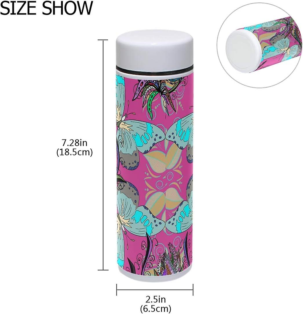 Vacuum Insulated Stainless Steel Water Bottle Pretty Floral Small Flowers Thermos Tumblers Portable Hyrdoflask Travel Mug