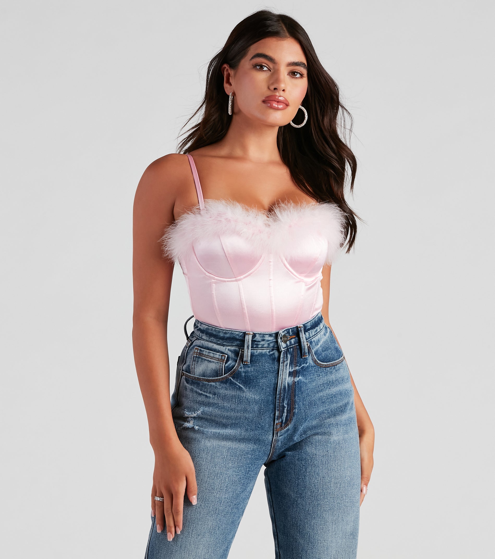 Iconic Bunny Babe Corset Bodysuit