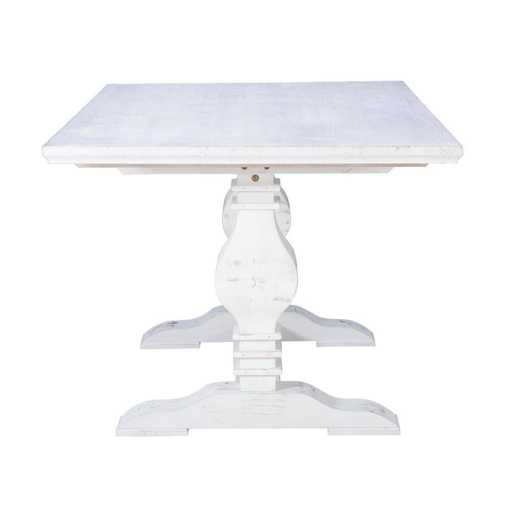 Linon Home Decor Reeser White Dining Table HD221982