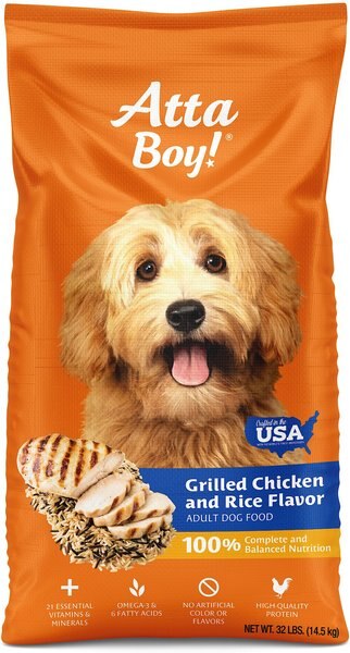 Atta Boy Grilled Chicken and Rice Flavor Dry Dog Food