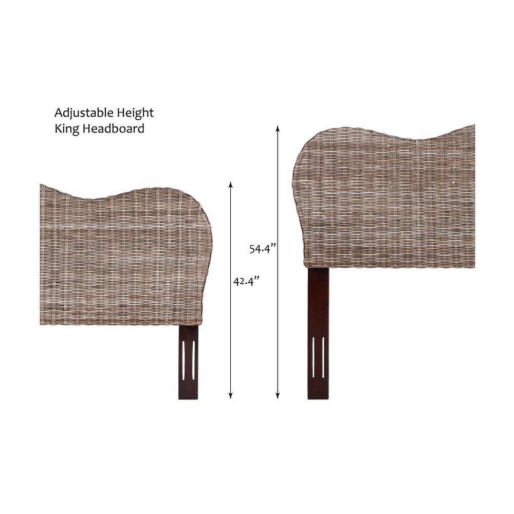 Laguna Rattan Adjustable Headboard