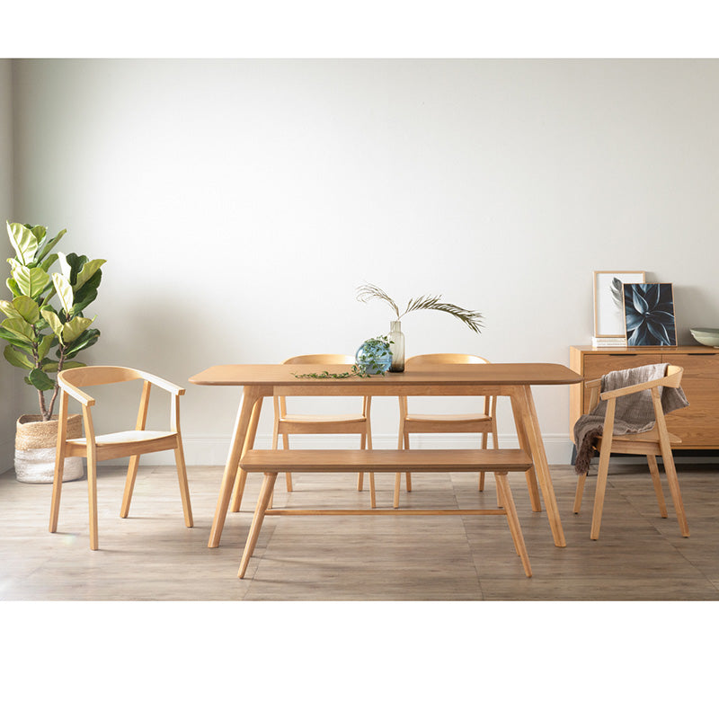 RODEN Dining Table 180cm - Natural Oak