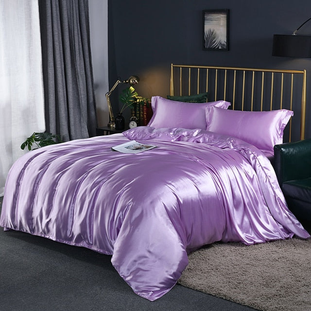 SleepSoft Luxury Silk Bedding Set