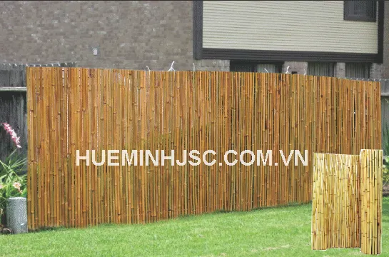 100% Nature Bamboo made Vietnam Bamboo fences for garden easy to assemble environmentally friendly