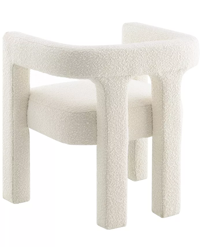 Abbyson Living Mandy 28 Boucle Fabric Dining Chair