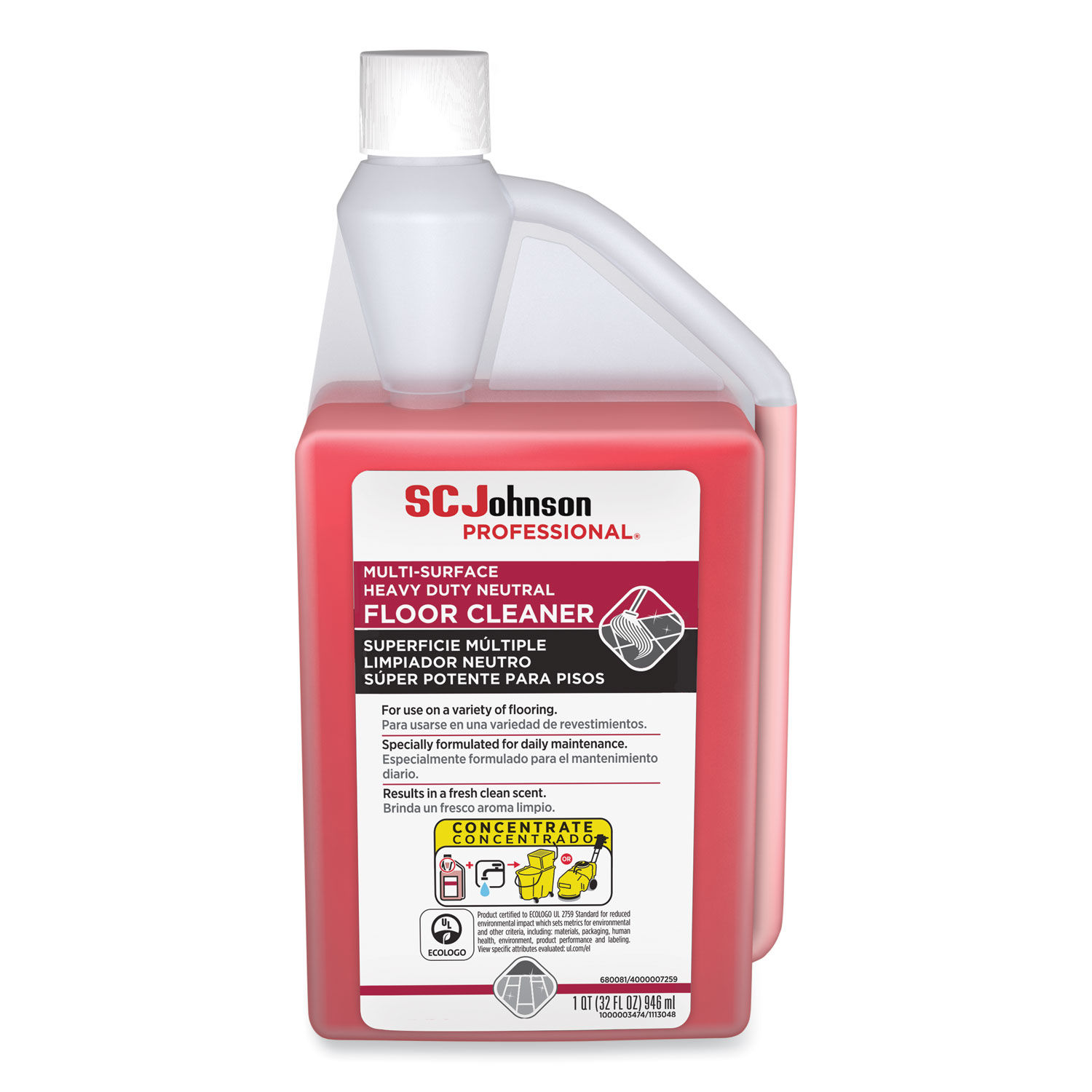 Heavy Duty Neutral Floor Cleaner by SC Johnson Professionalandreg; SJN680081