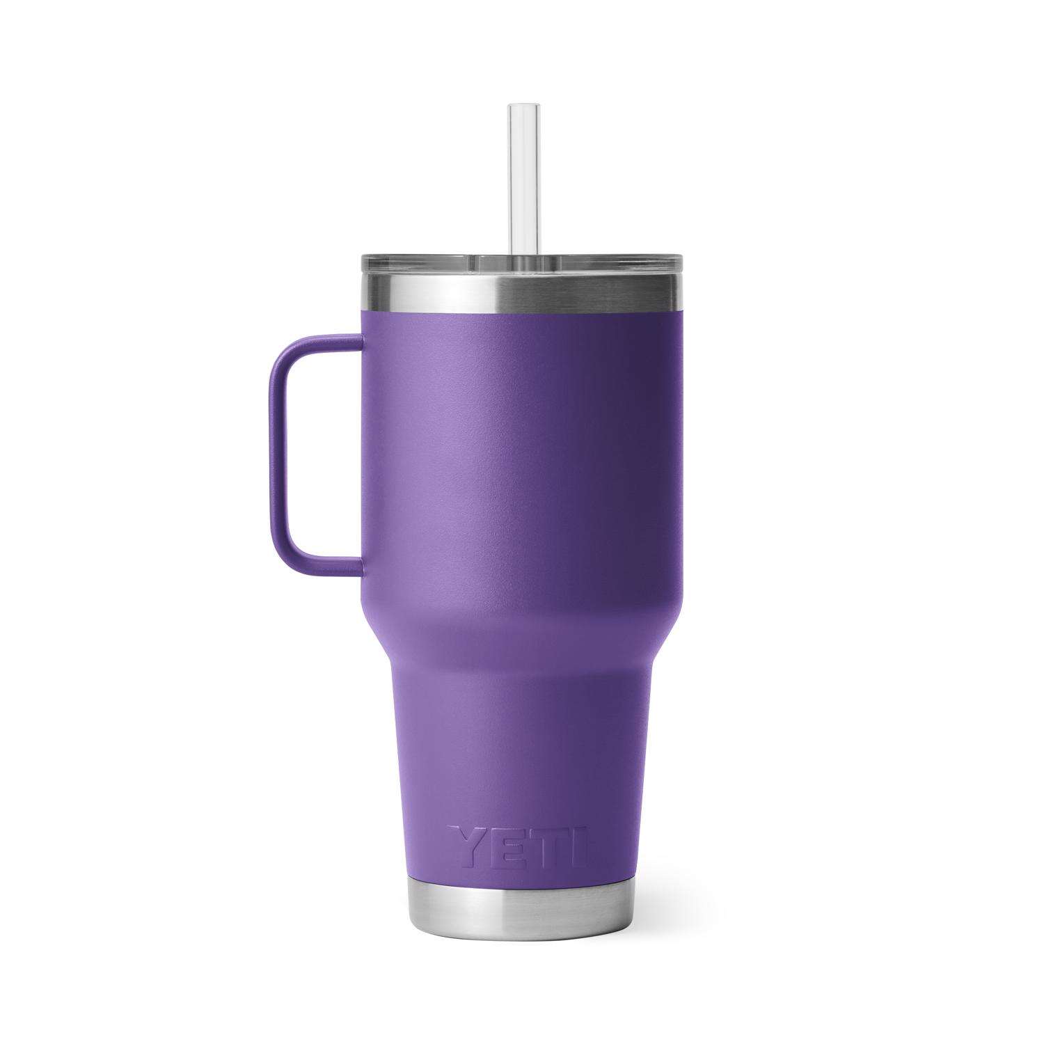 YETI Rambler 35 oz Peak Purple BPA Free Straw Mug