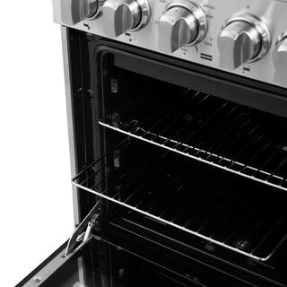 Forno Lamazze 20 in. Gas Range 4 Burners in Stainless Steel FFSGS6265-20