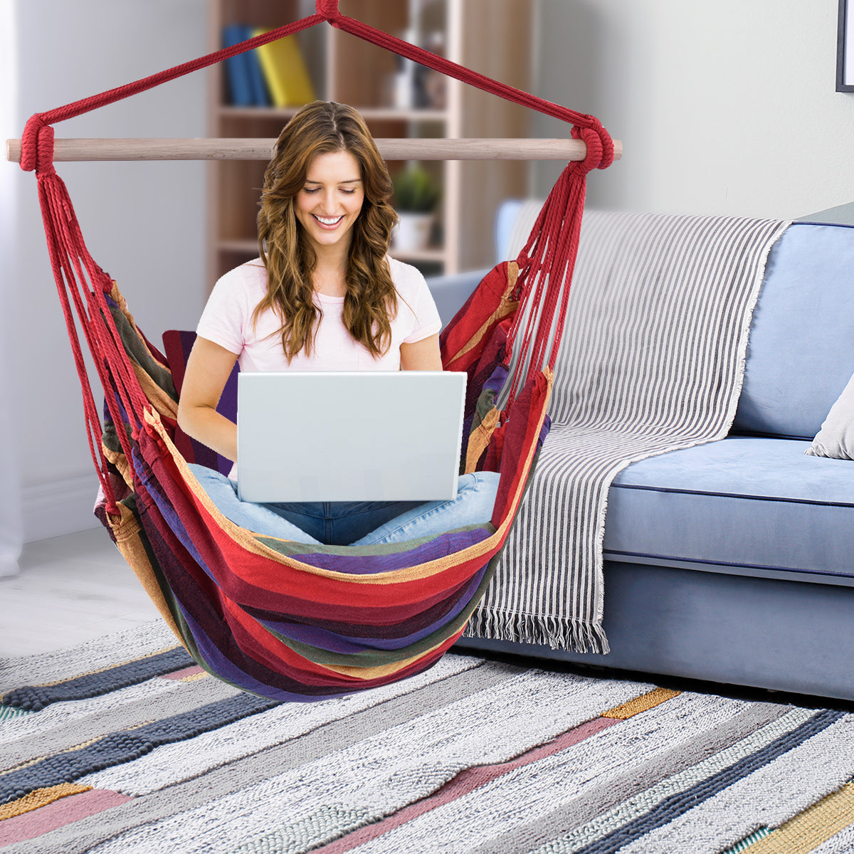 Hammock Chair Hanging Rope Swing