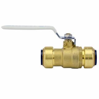 Tectite 34 in. Brass Push-to-Connect Ball Valve FSBBV34