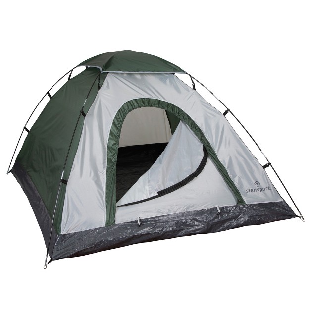 Stansport Adventure 2 Person Done Tent Forest Green tan