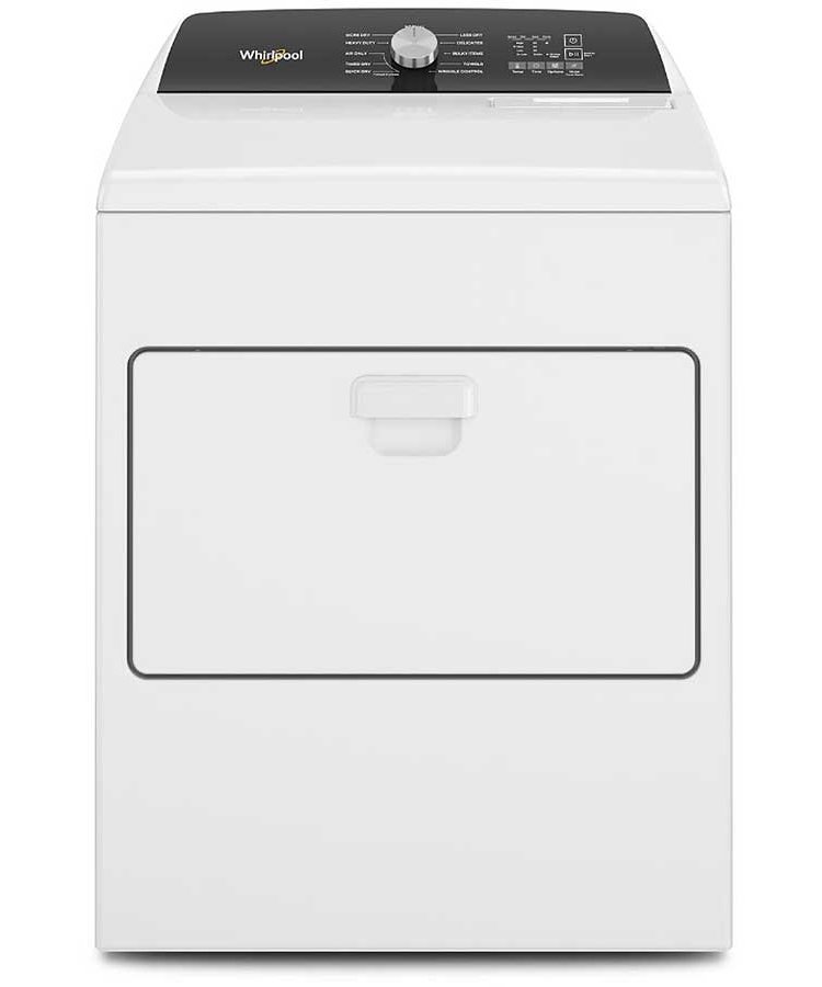 Whirlpool 7 Cu. Ft. White Moisture Sensing Electric Dryer