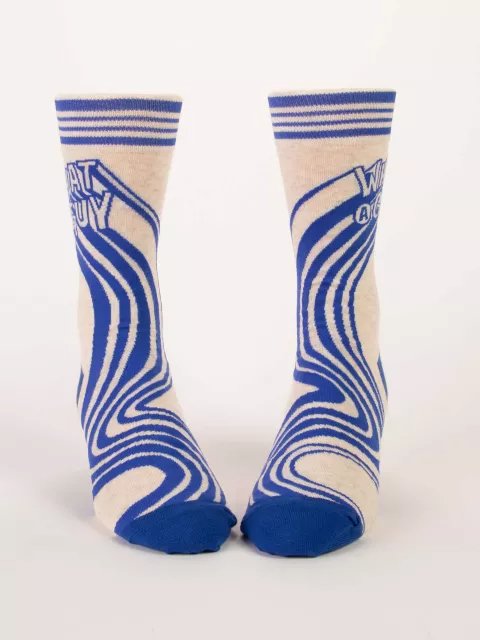   Men's Crew Socks - WHAT A GUY