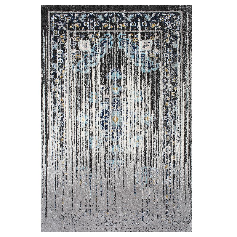 nuLOOM Romona Vintage Medallion Shag Rug