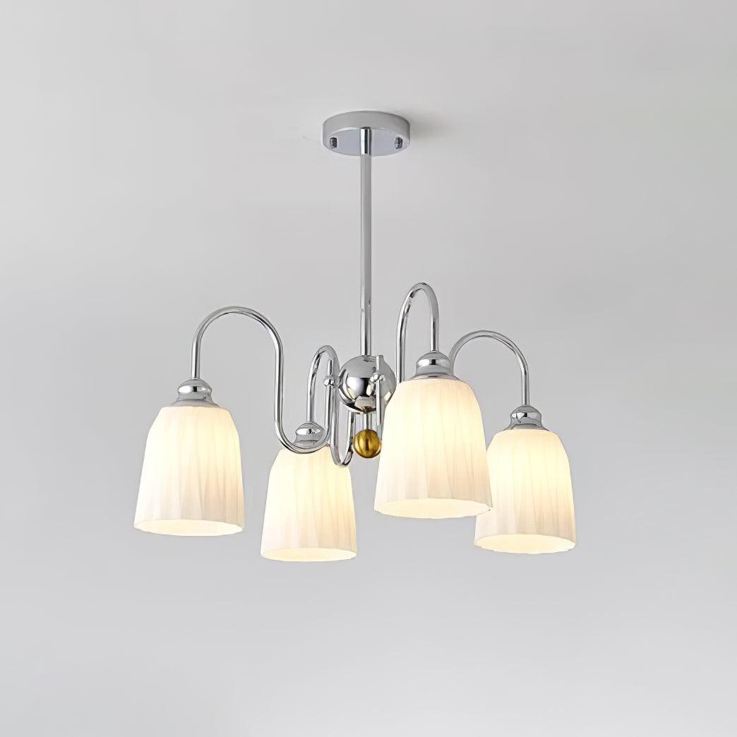 Bauhaus Pleated Chandelier