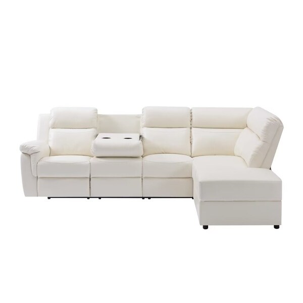 110.2'' 3-seater Sofa with Flipped Middle Backrest， and 2 Cup Holders - 110.2