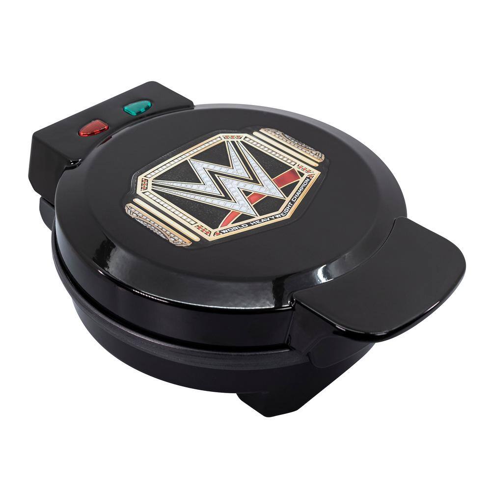 Uncanny Brands Black WWE Championship Belt American Waffle Maker WM1-WWE-CHB