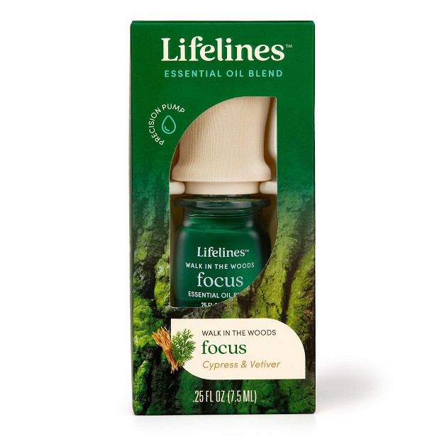 Essential Oil Blend Walk In The Woods Focus Lifelines