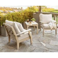 Polywood Outdoor Chinoiserie Square 21 End Table by Martha Stewart