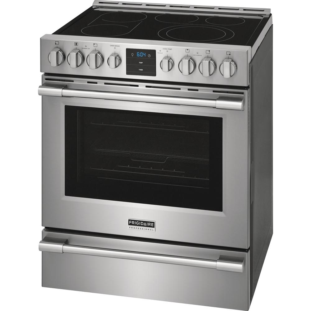 Frigidaire Professional 30-inch Freestanding Electric Range with True Convection Technology PCFE307CAF