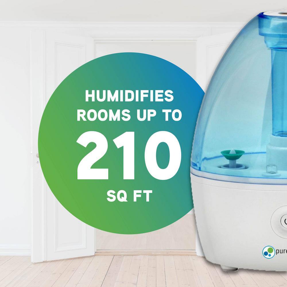 Pure Guardian H910BL 14-Hour Nursery Ultrasonic Cool Mist Humidifier H910BL