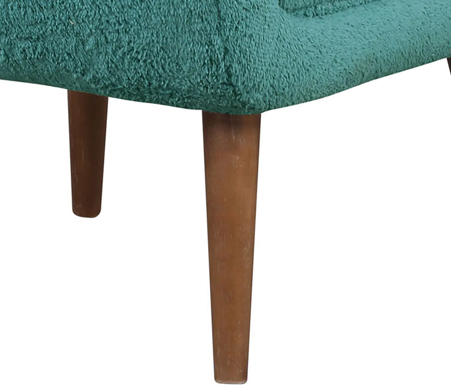 Prem Teal Armless Accent Chair