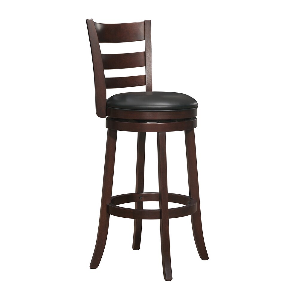 Aris Ladder Back Swivel Barstool