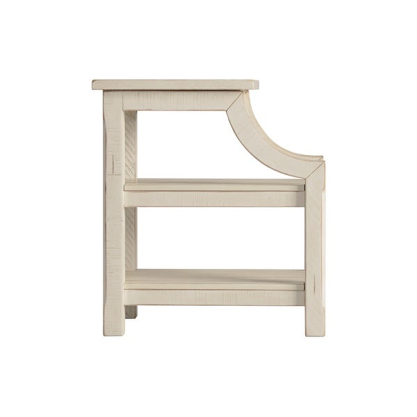 Barn Door Wood Chairside Table by Martin Svensson Home