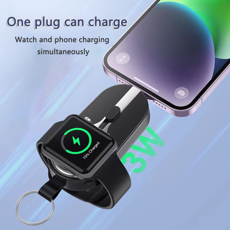 💥New Release In 2023, Low Price Promotion💥 Applicable To Apple Huawei Mobile Watch Mini Keychain Portable Power Bank👇👇👇