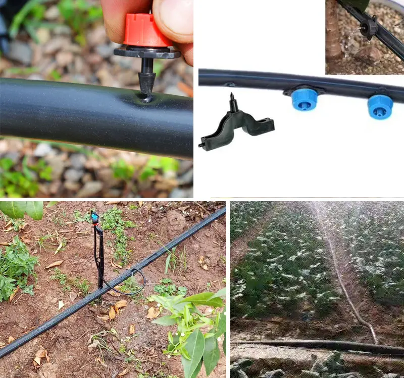 farm garden water supply irrigation flexible hdpe drip hose pipe