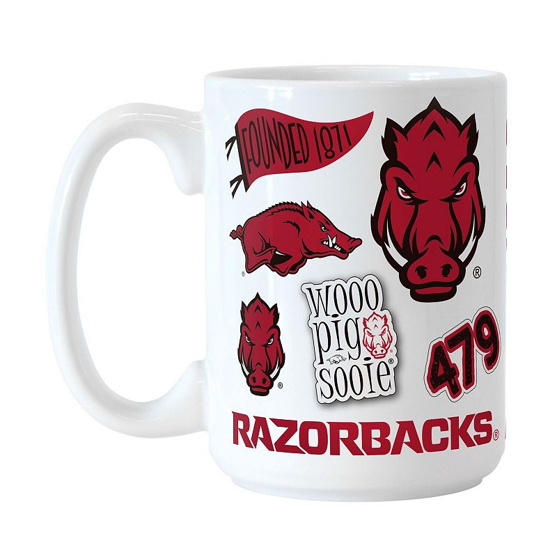 Arkansas Razorbacks 15oz. Native Ceramic Mug