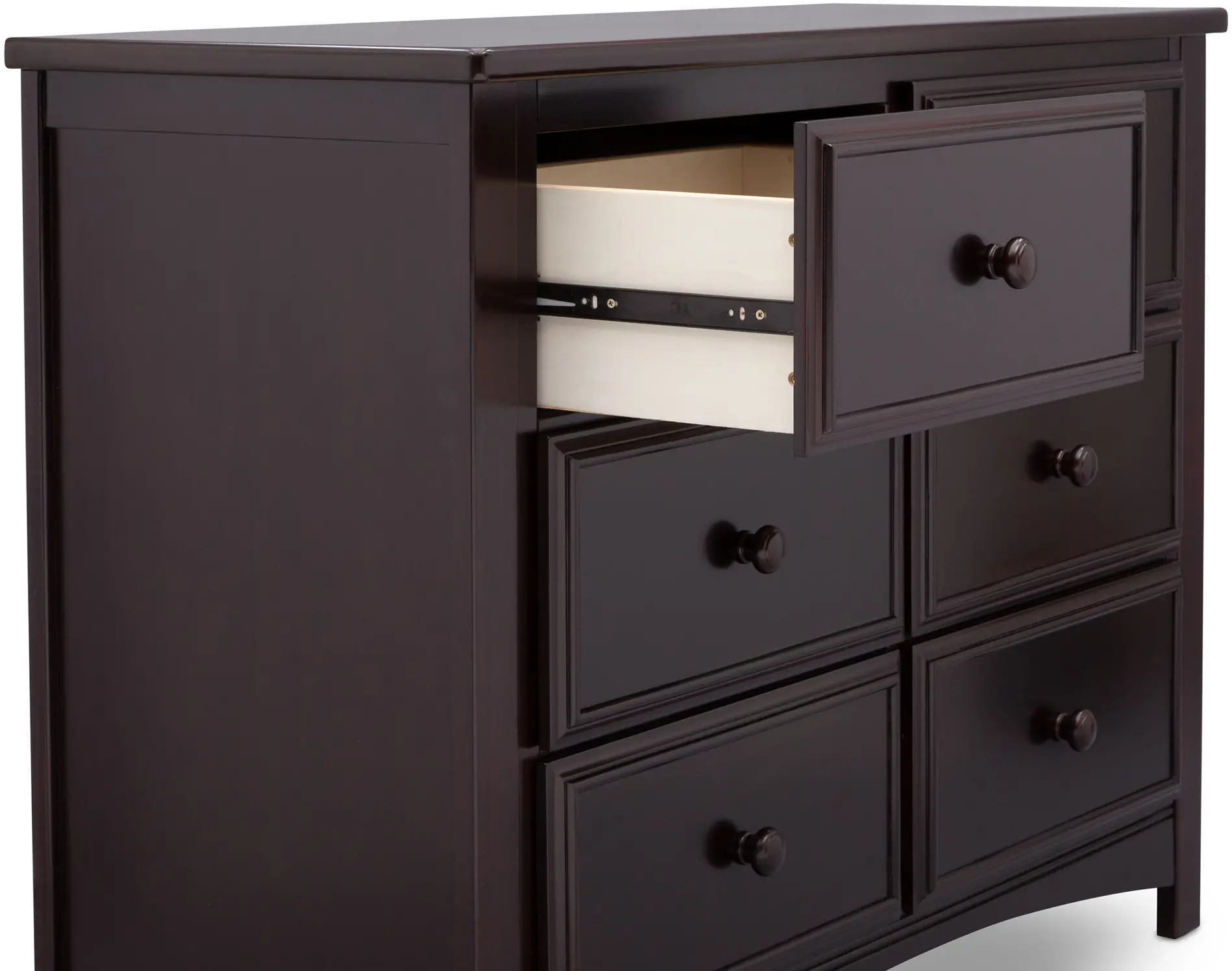 Universal Dark Brown 6-Drawer Dresser