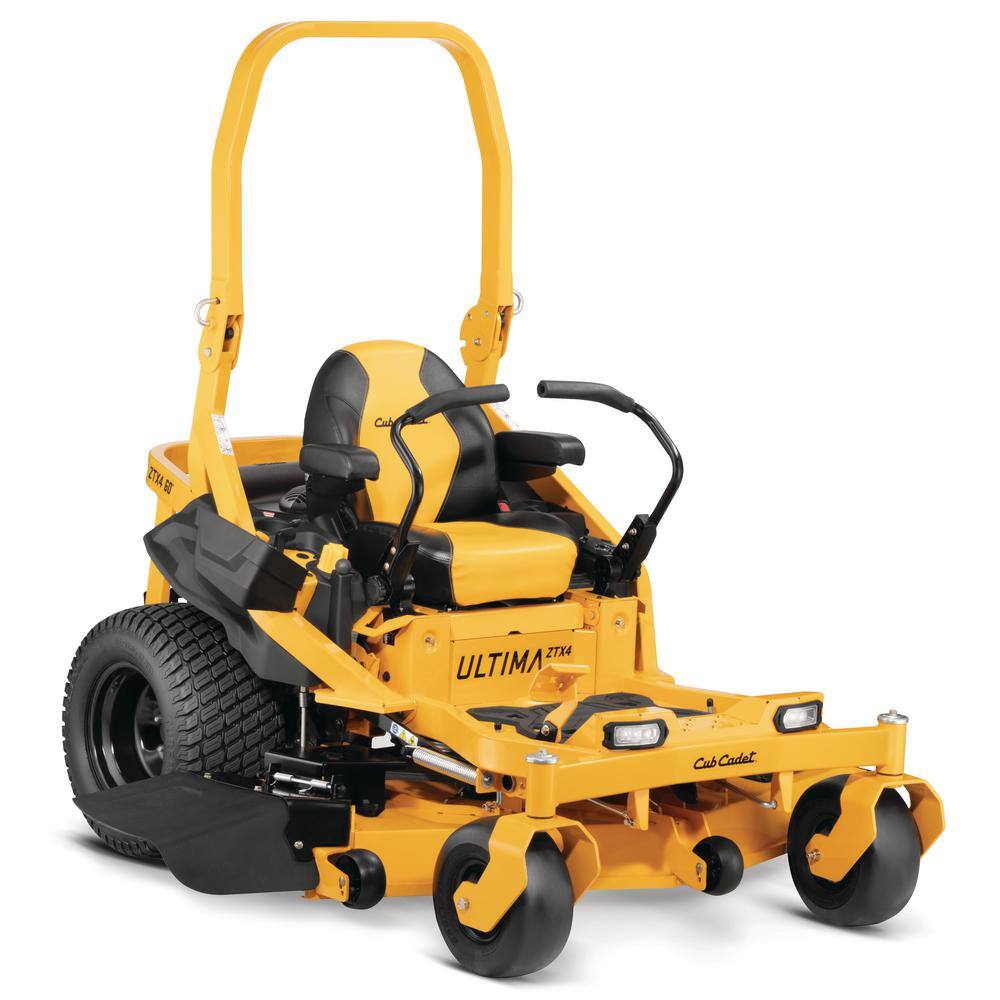 Cub Cadet Ultima ZTX4 60 in. Fabricated Deck 24 HP V-Twin Kohler 7000 Pro Series Engine Zero Turn Mower with Roll Over Protection Ultima ZTX4-60