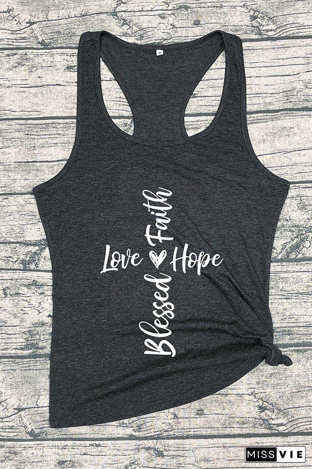 Blessed cross Sleeveless Tank Top Wholesale