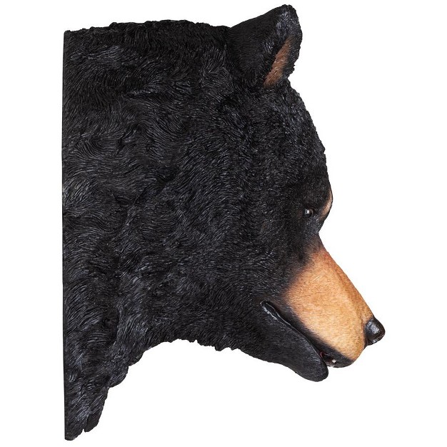 Design Toscano American Black Bear Sculptural Wall Trophy