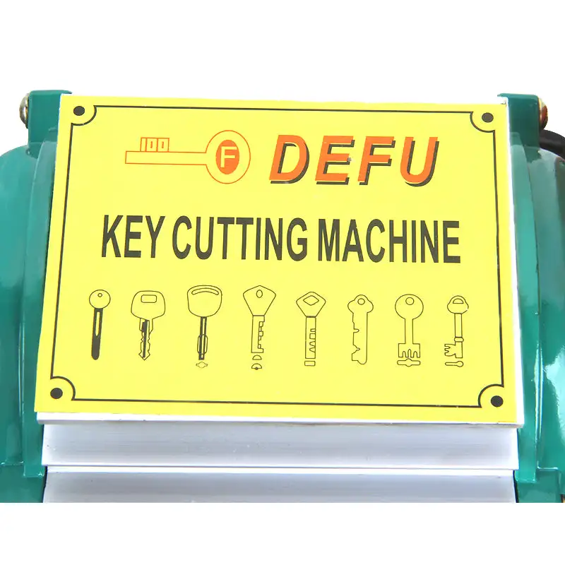 Slsy 110V Key Duplicating Cutting Machine， for 5 Types Models， Hand-Driven/ Automatic Duplicator Copy Machine Cutter Cutting Machine， 120W