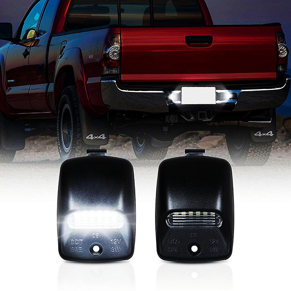 [bright Led]for Toyota 05-15 Tacoma/00-13 Tundra Bumper License Plate Light Lamp W12483944