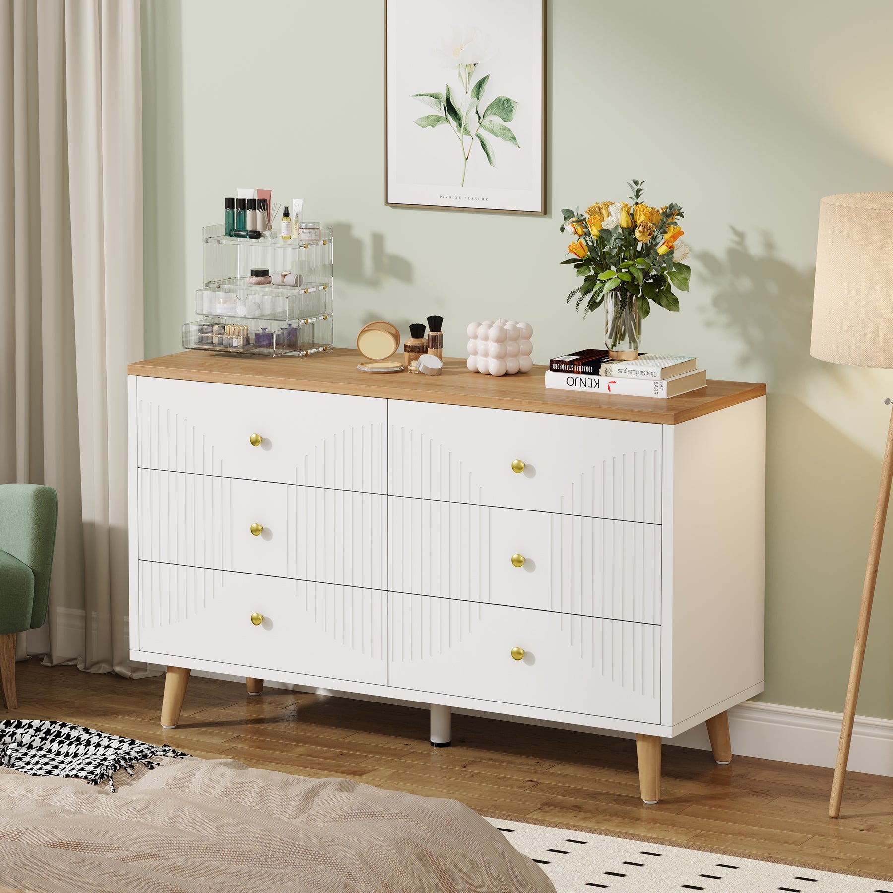 6 Drawer Dresser, 47